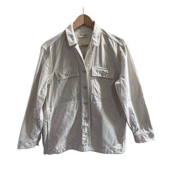 Madewell Denim Button Down Utility Shirt - Picture 1 of 8